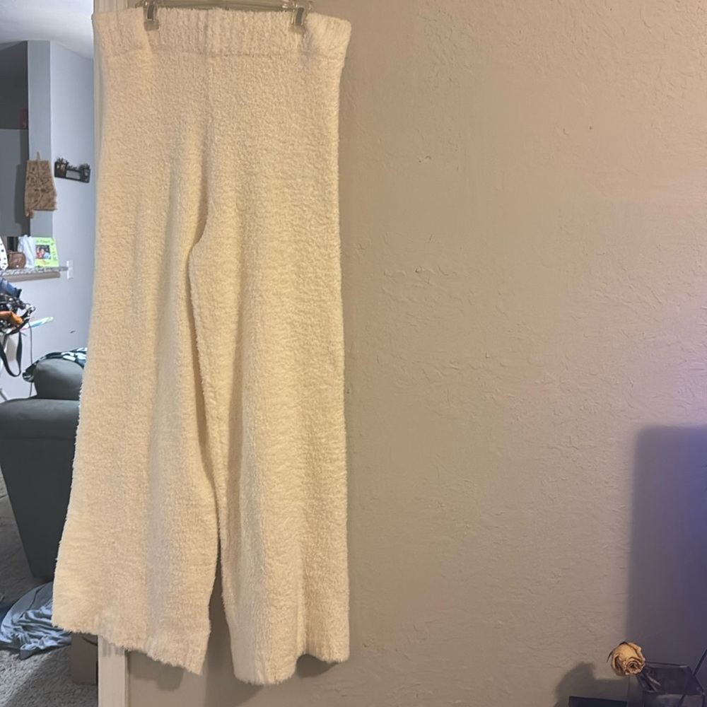 Skims Bone 2x/3x Cozy Knit Pant